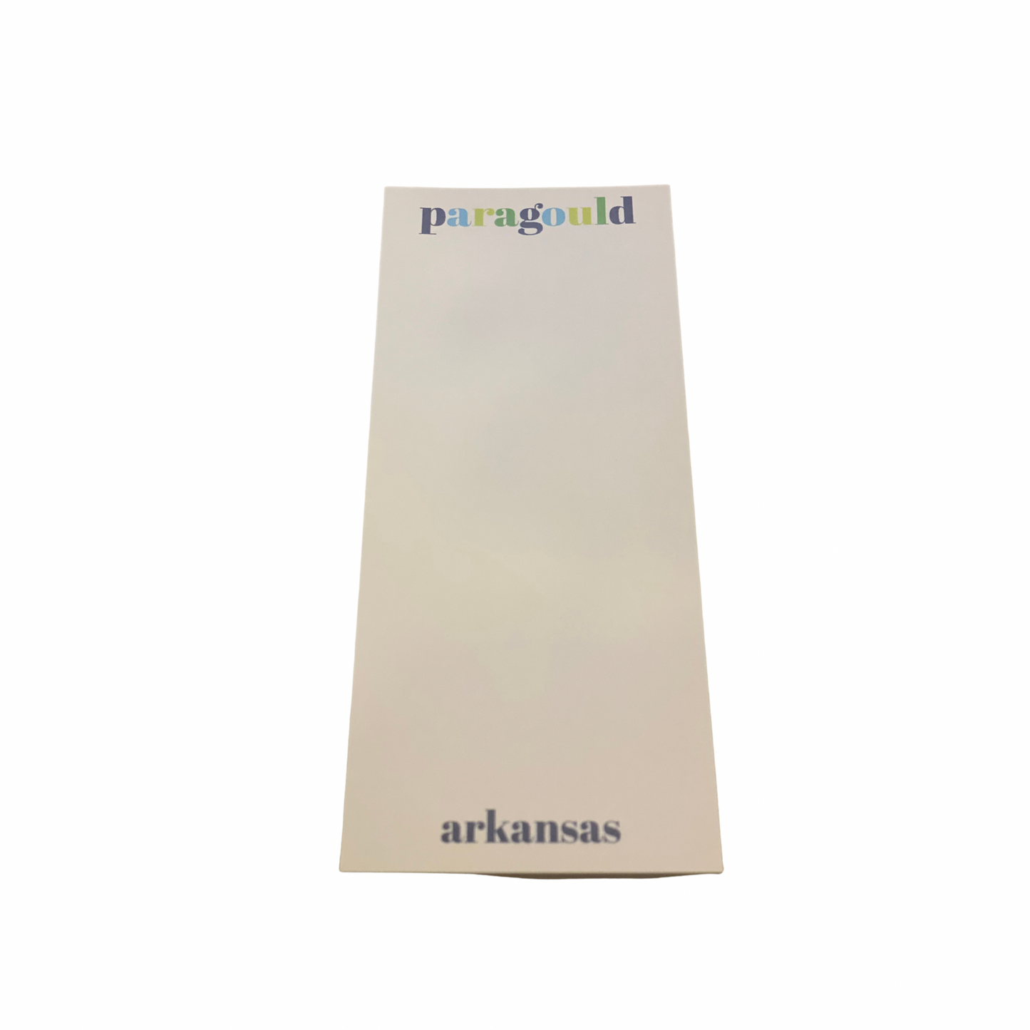 Paragould, Arkansas Skinny Notepad