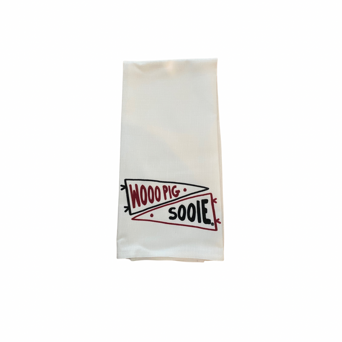 Arkansas Double Pennant Tea Towel
