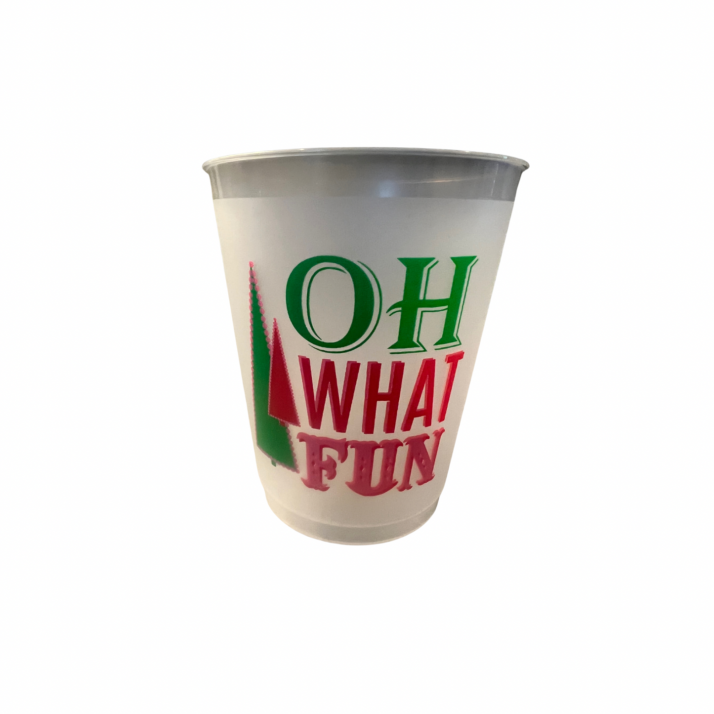 Oh What Fun Frost Cups