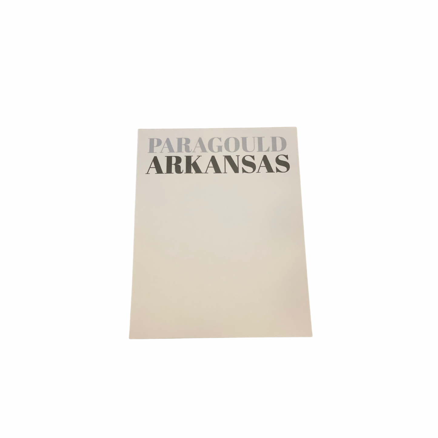 Paragould, Arkansas Mini Notepad