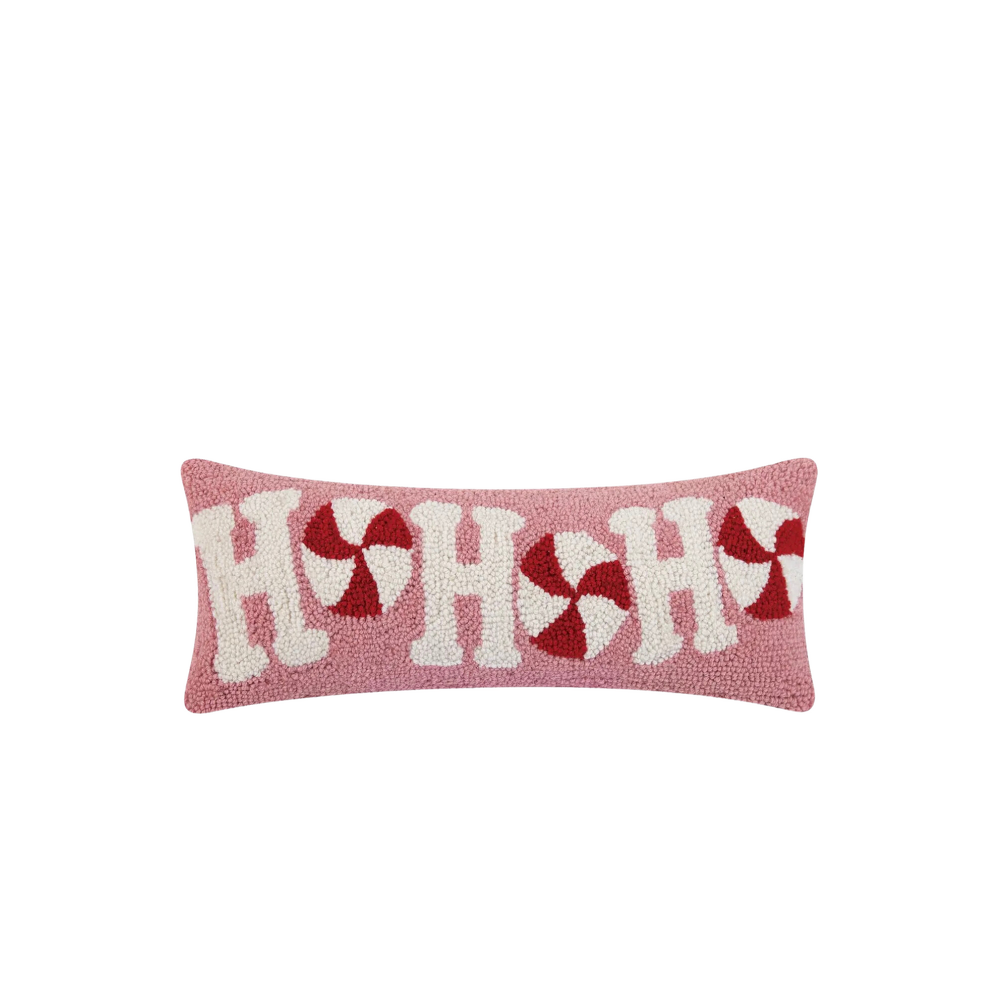 Candy Cane Ho Ho Ho Pillow