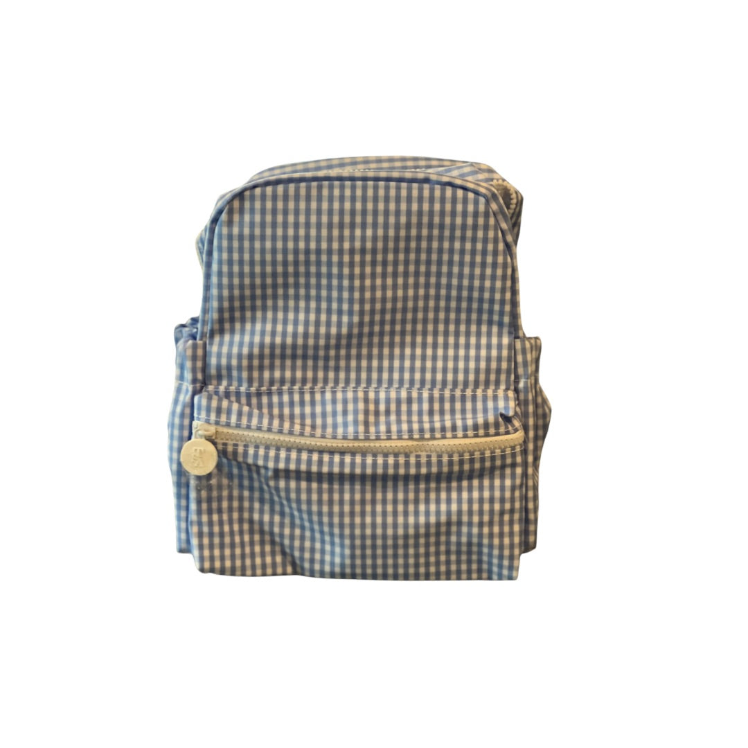 Mini Backer- Gingham Sky