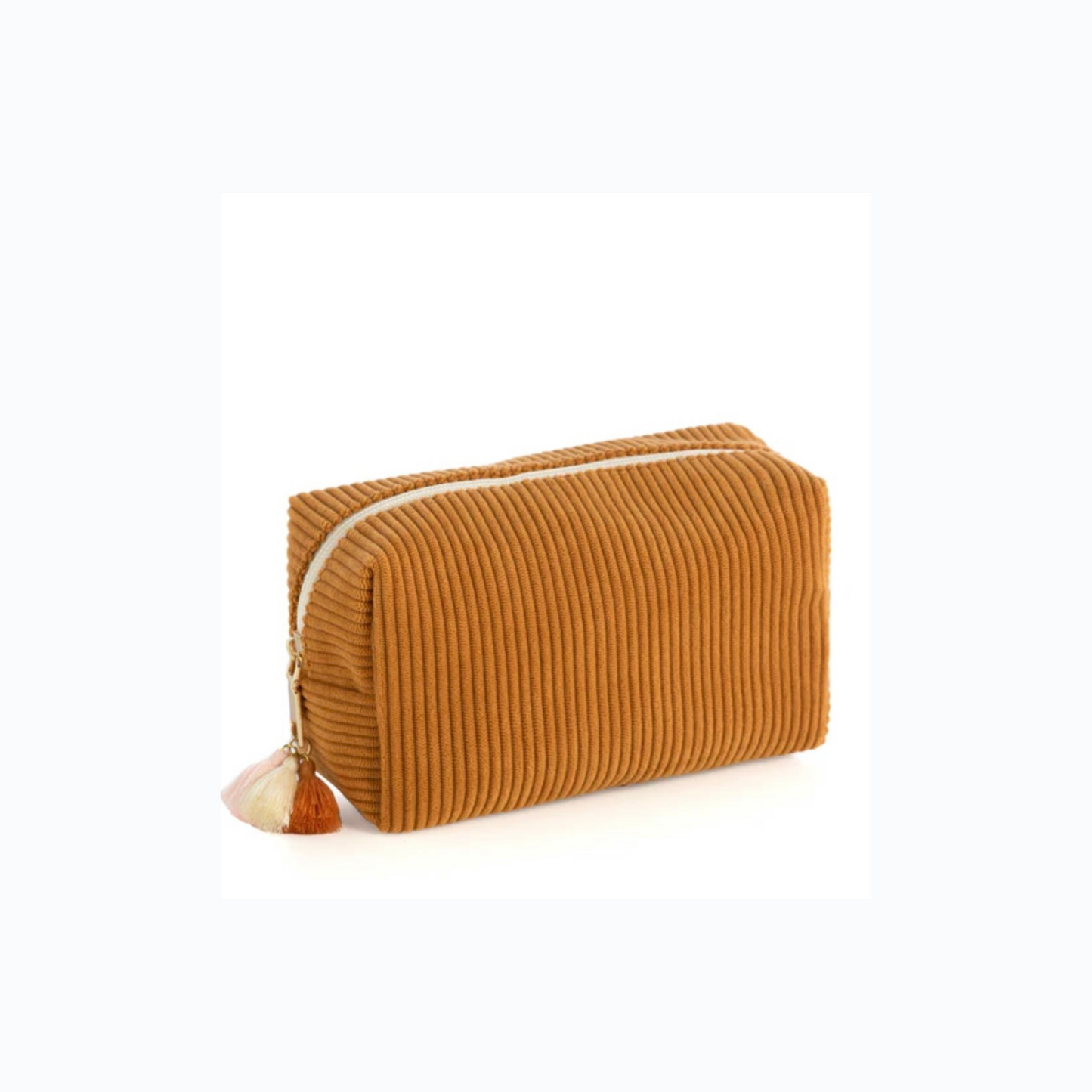 Boxy Zip Pouch- Sunflower