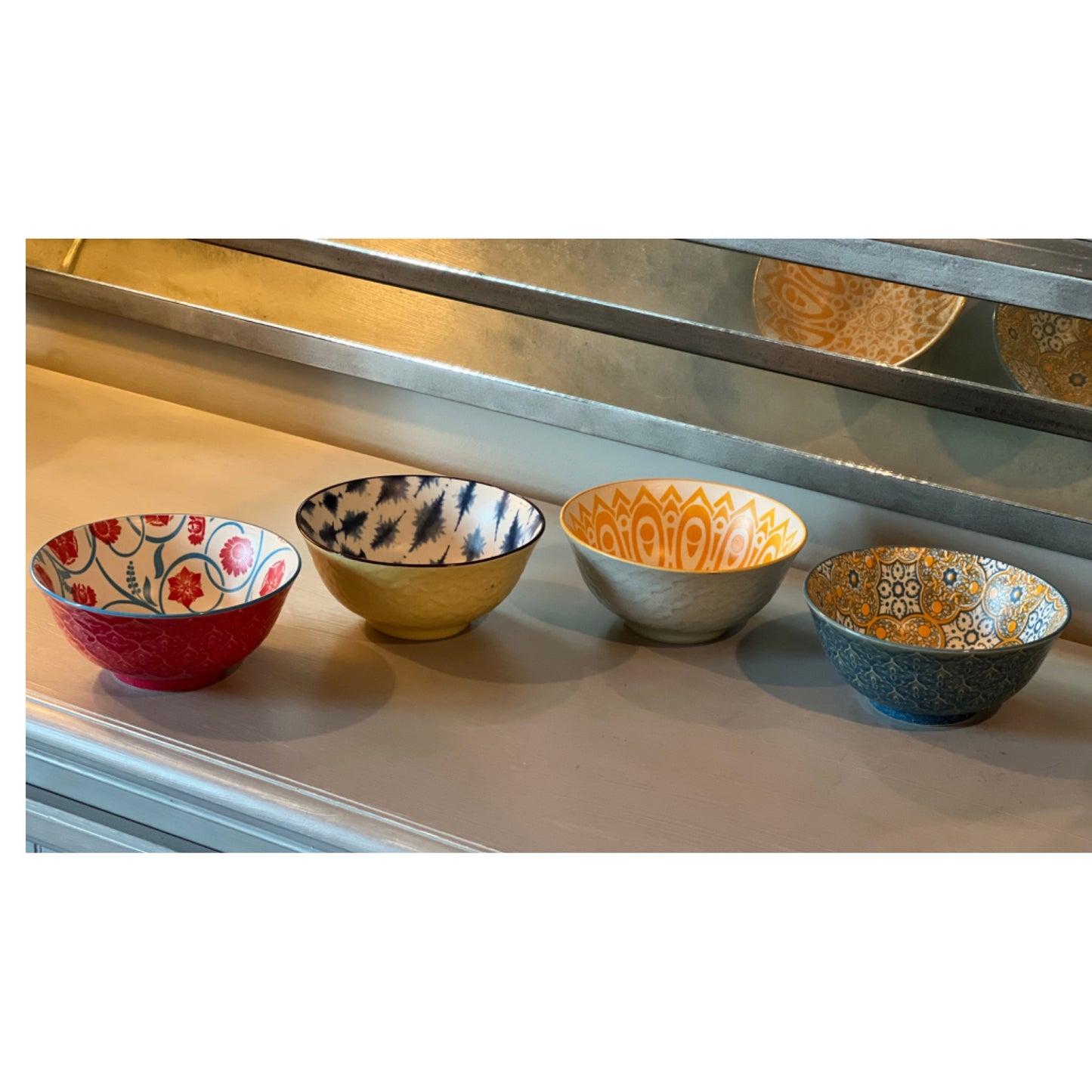 Assorted Patterned Bowls