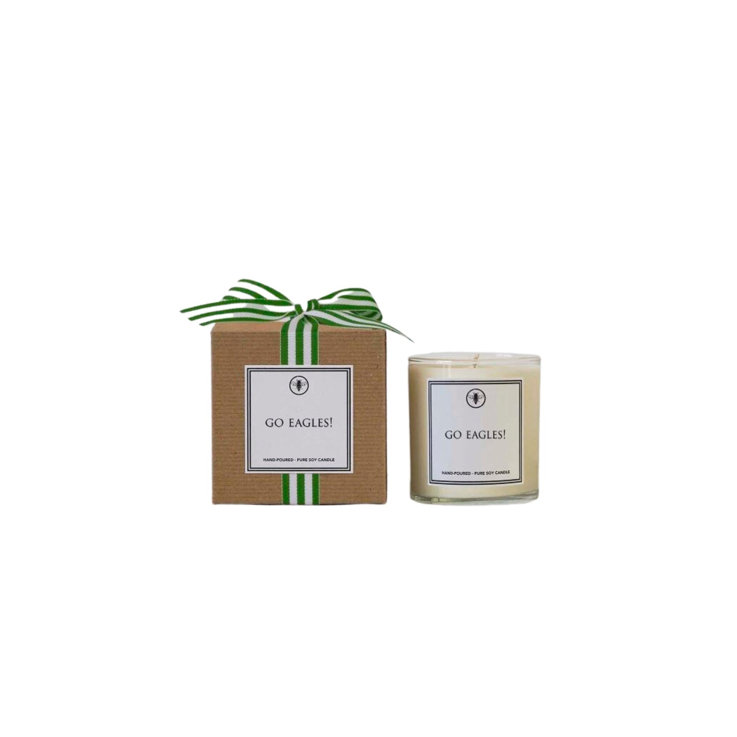 Ella B Candle- Go Eagles