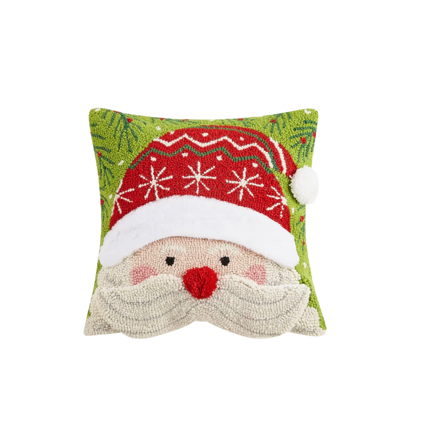 Santa Pillow with 3D Details