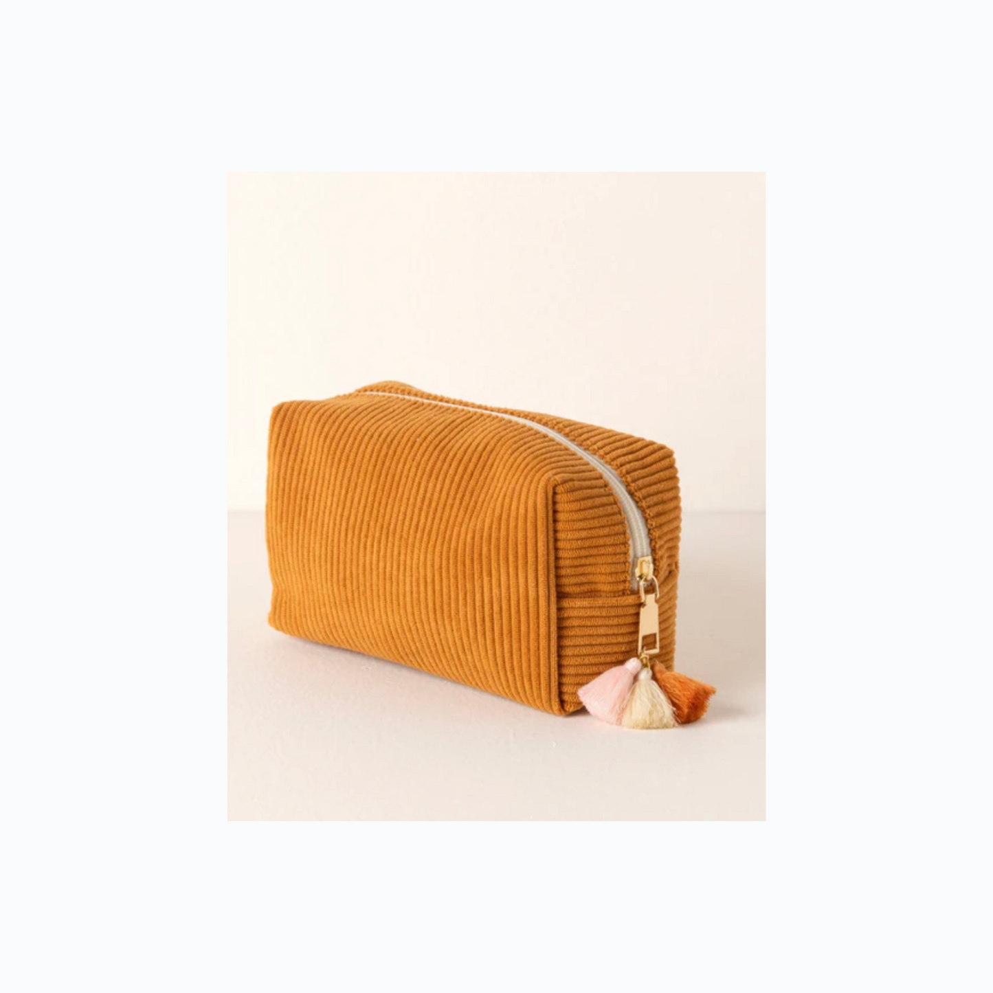 Boxy Zip Pouch- Sunflower