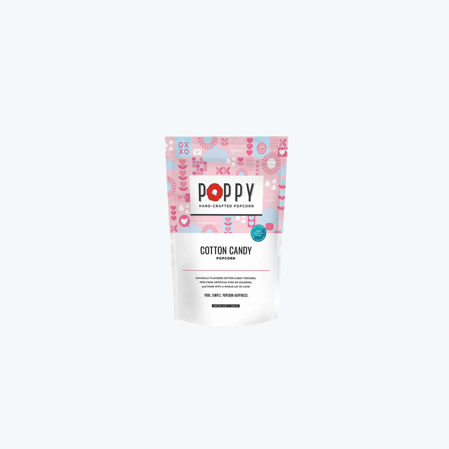 Cotton Candy Poppy Popcorn