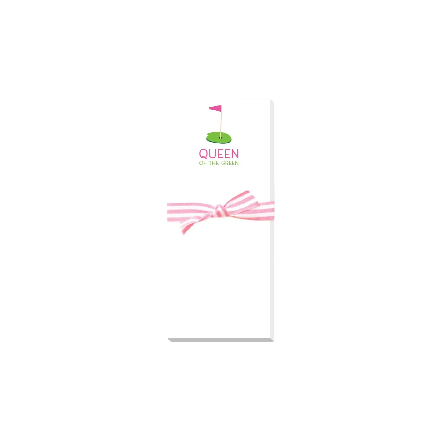 Queen of the Green Skinny Notepad
