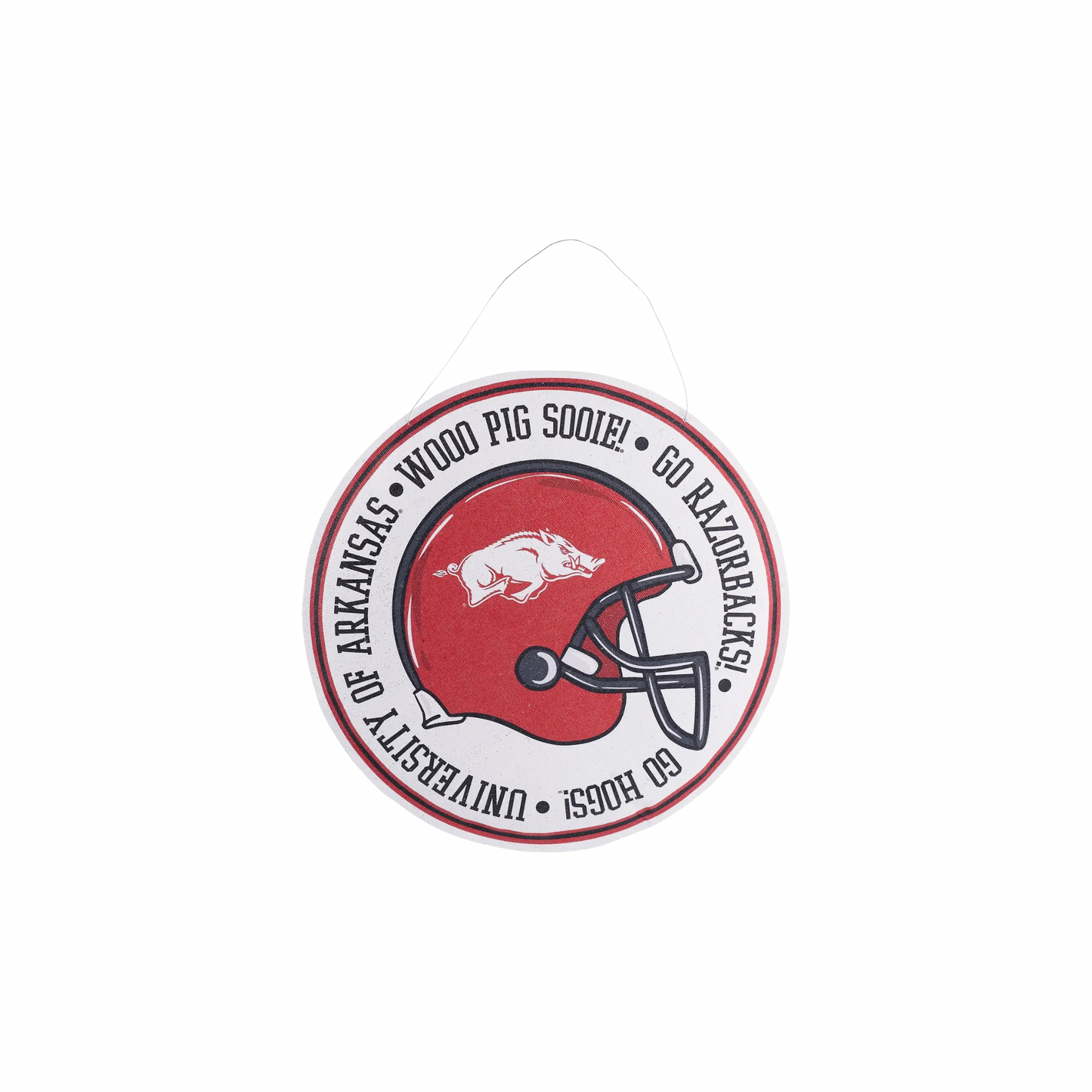 Arkansas Wreath/Helmet Burlee