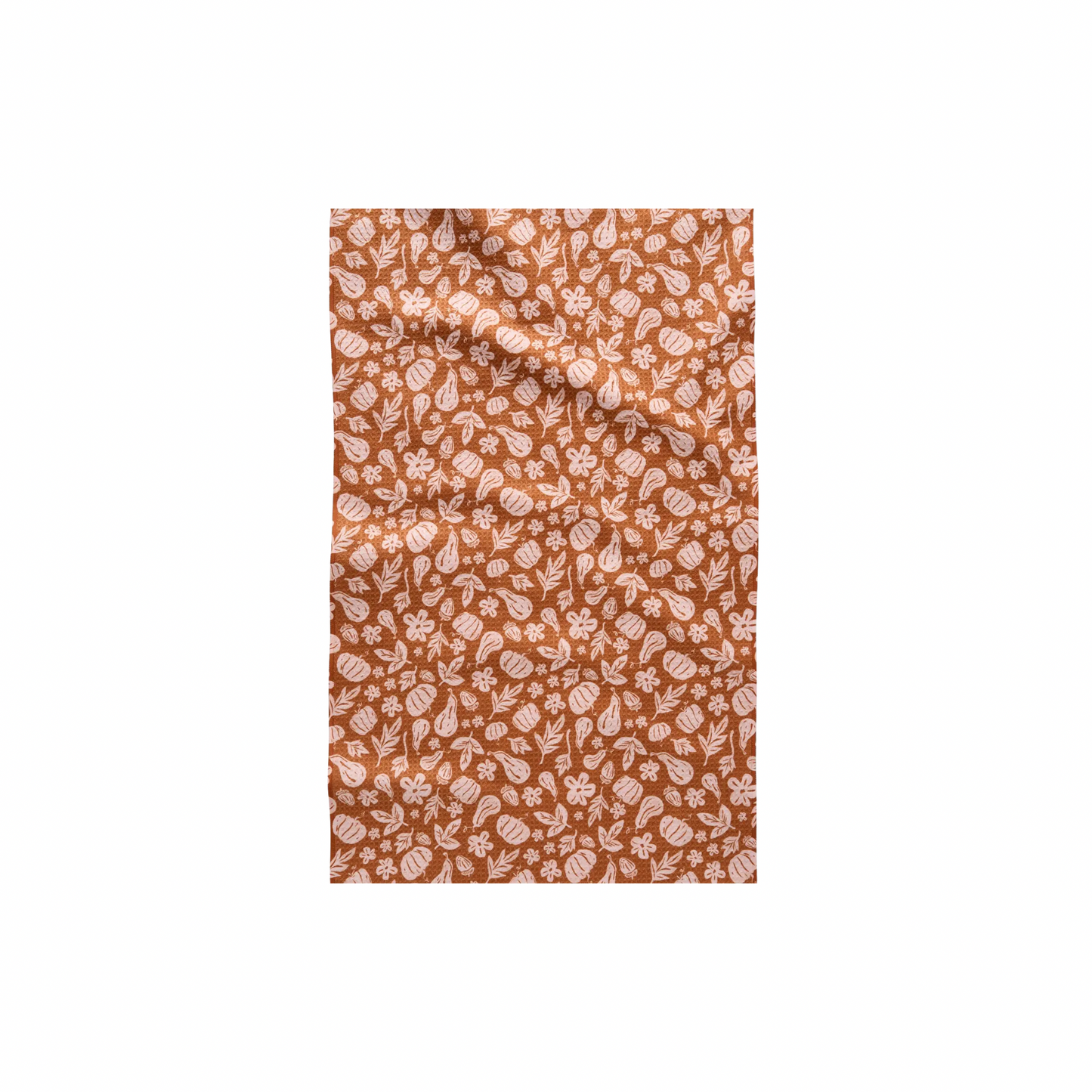 Geometry Farm Harvesting Days Tea Towel