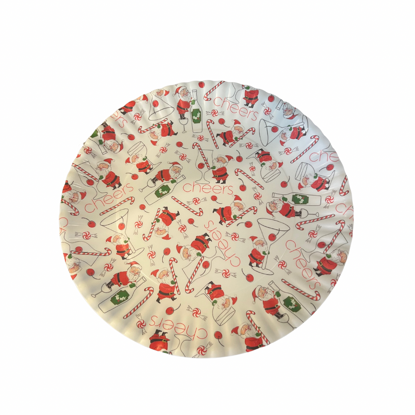 Cheers! Santa Holiday Platter