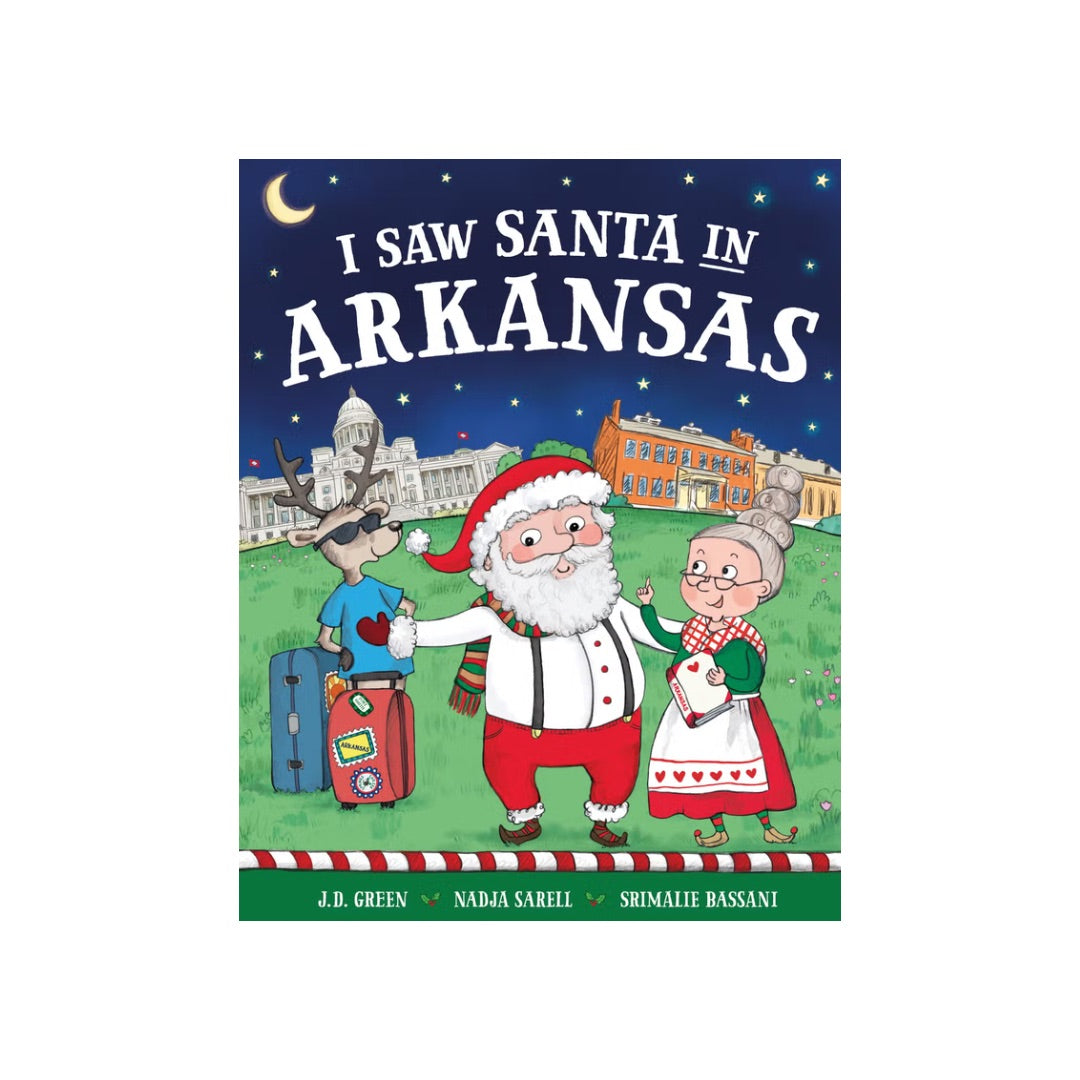 I Saw Santa In Arkansas Book