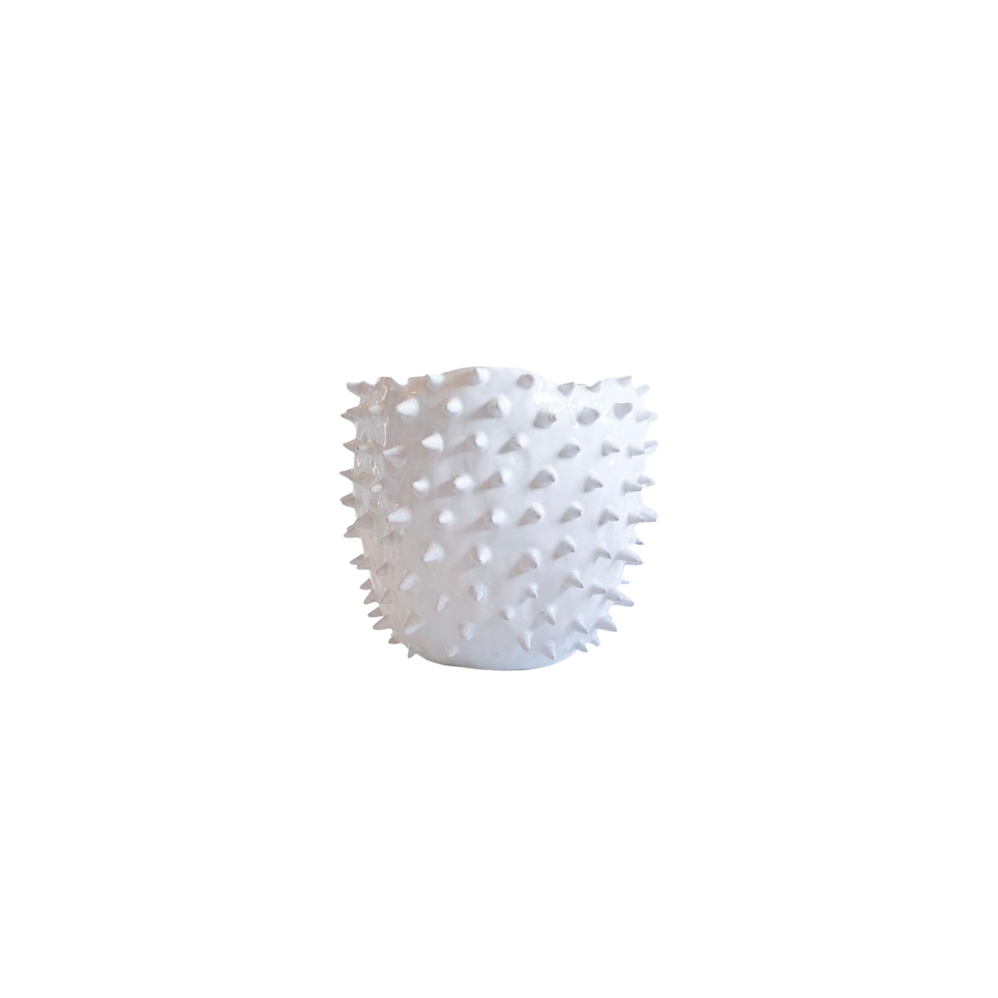 Heather Haygood White Spike Candle