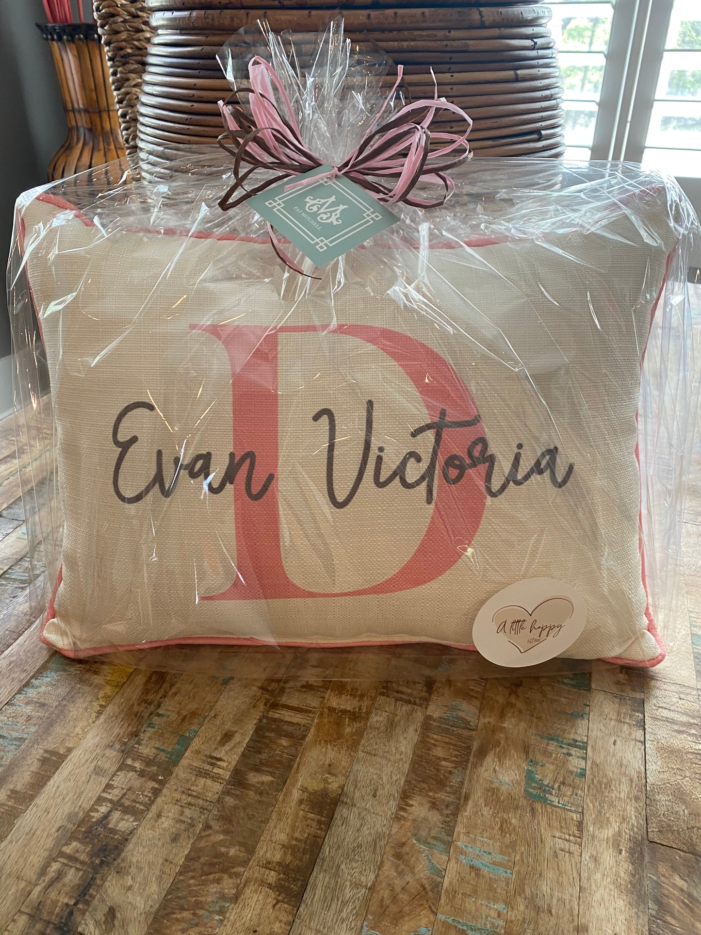 Custom Girl Name Pillow