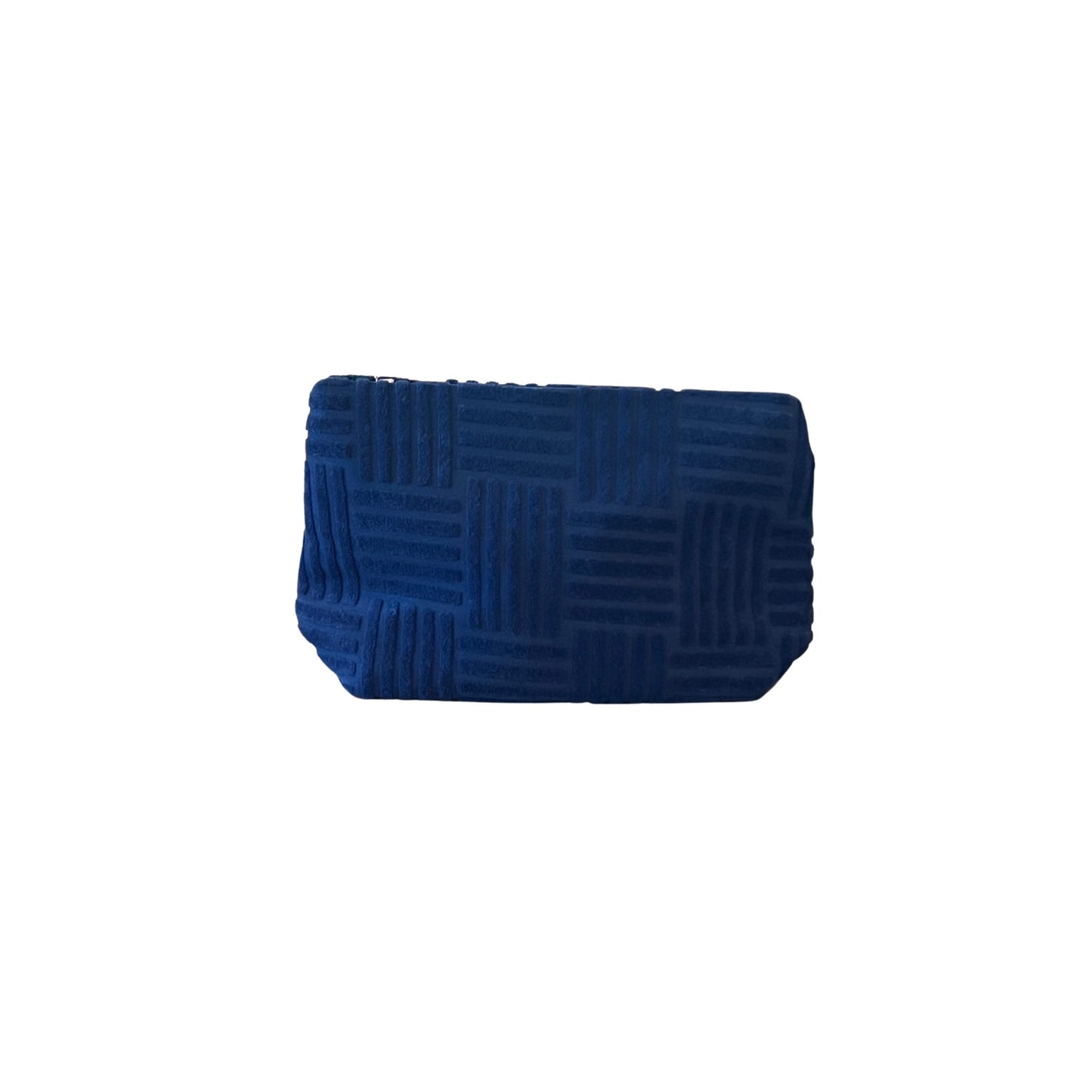 Terry Tile Large Pouch- Blue