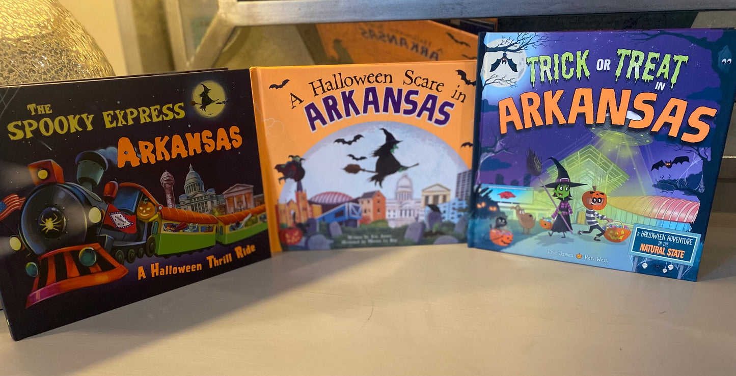 The Spooky Express in Arkansas book