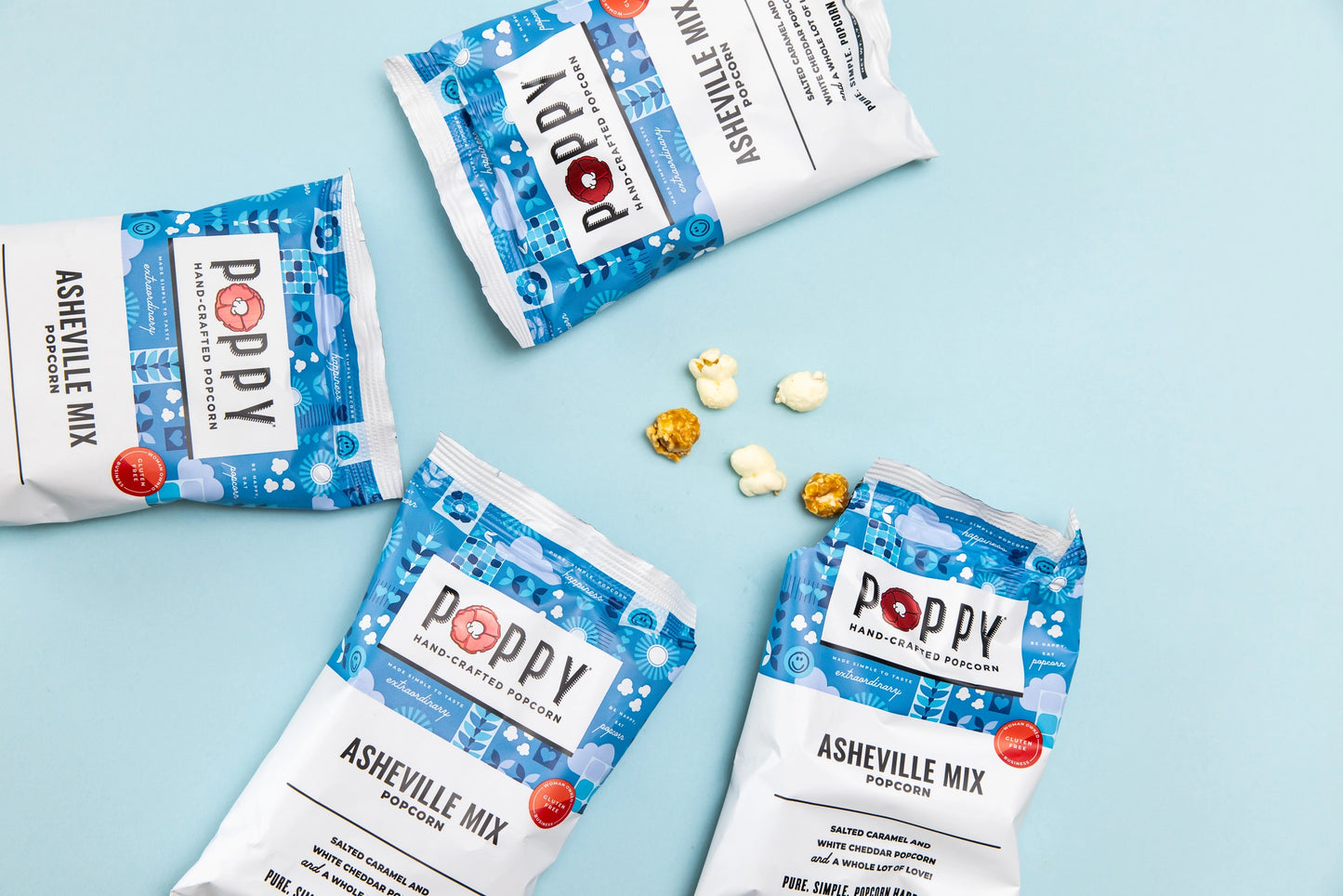 Poppy Popcorn Asheville Mix Snack Bags