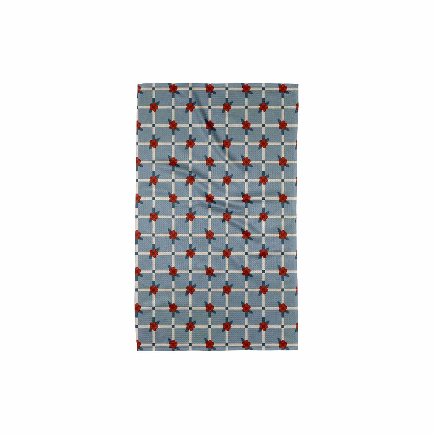 Geometry Floral Parade Tea Towel