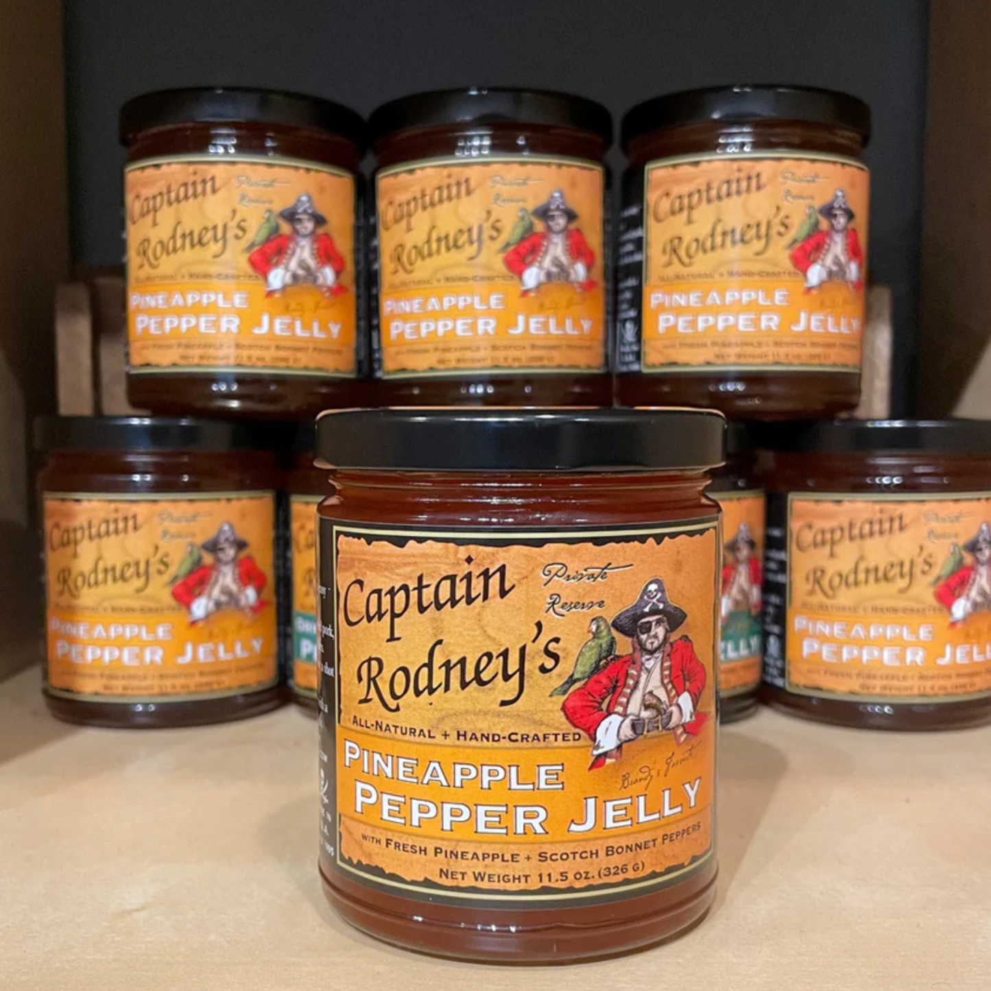 Captain Rodney’s Private Reserve Pineapple Pepper Jelly