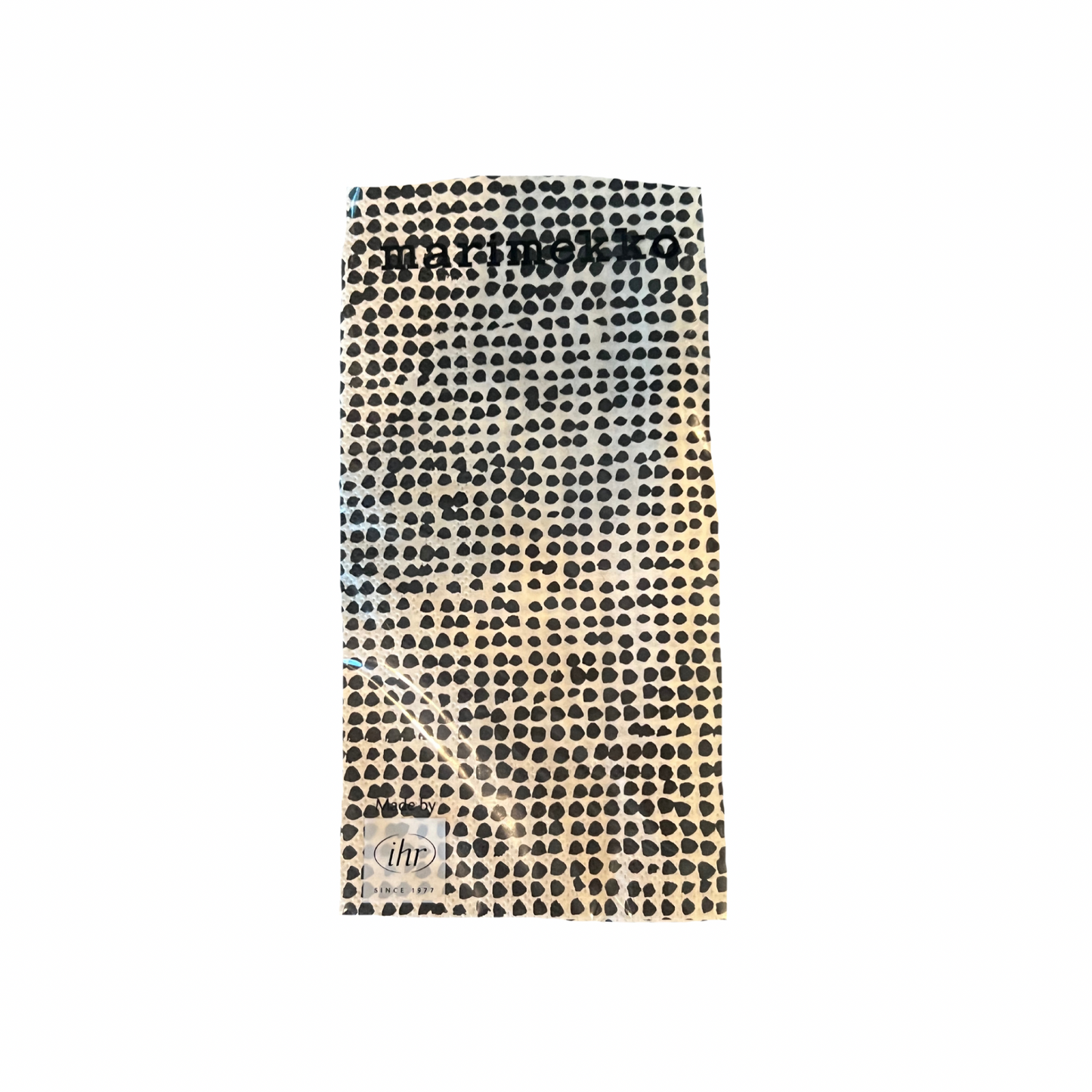 Paper Guest Towels- Linen Black Marimekko