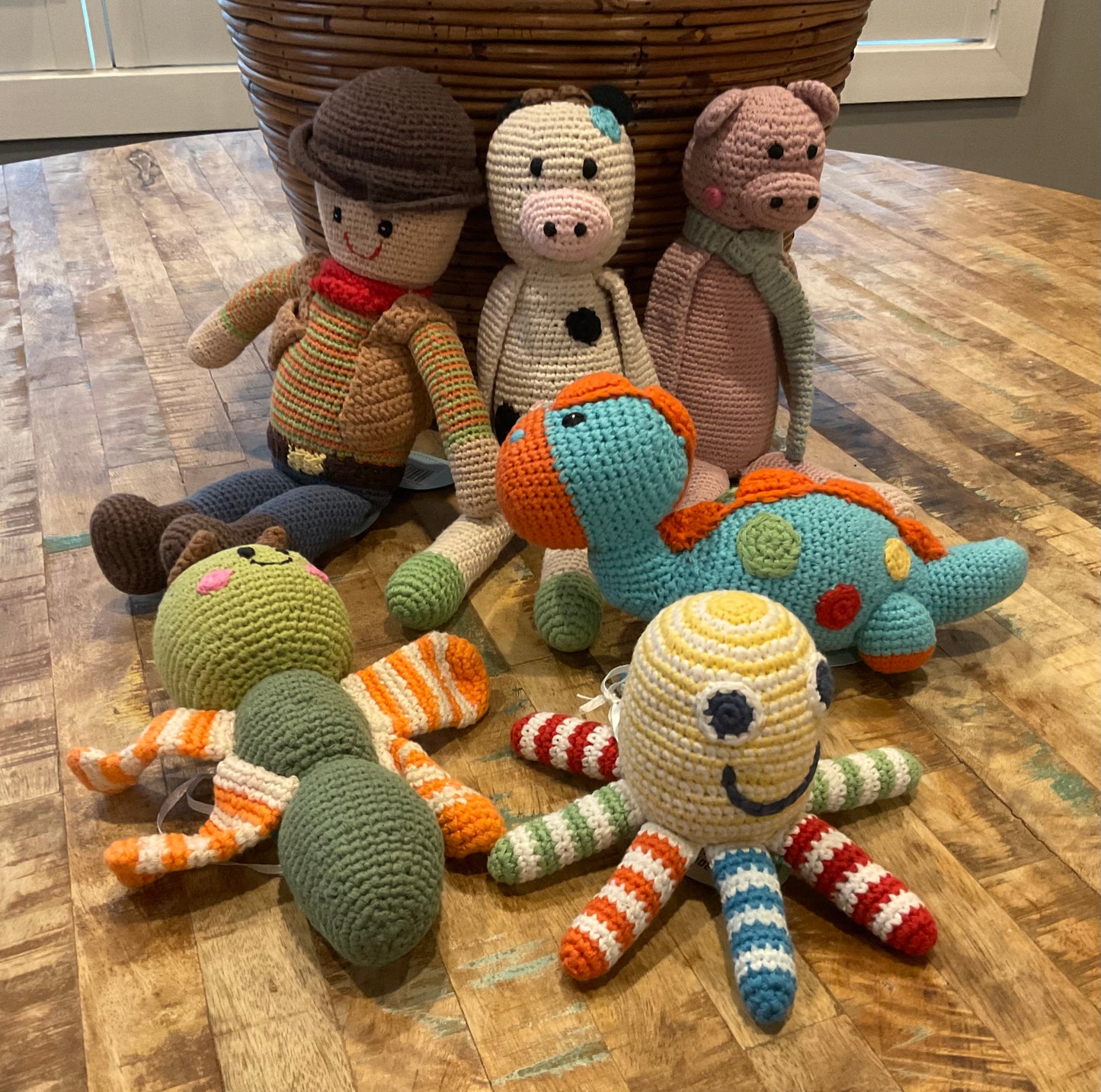 Rainbow Octopus Rattle