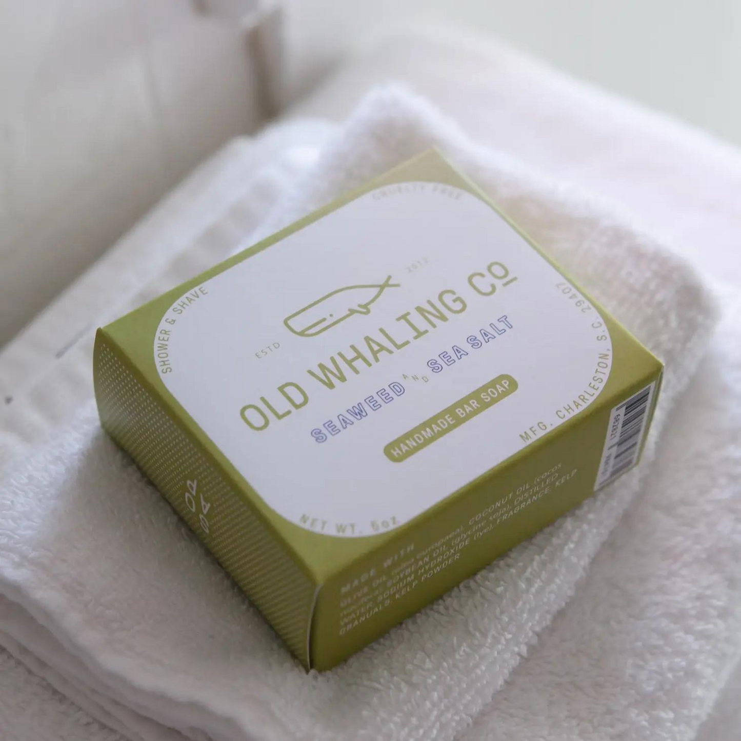 Seaweed and Sea Salt Bart Soap