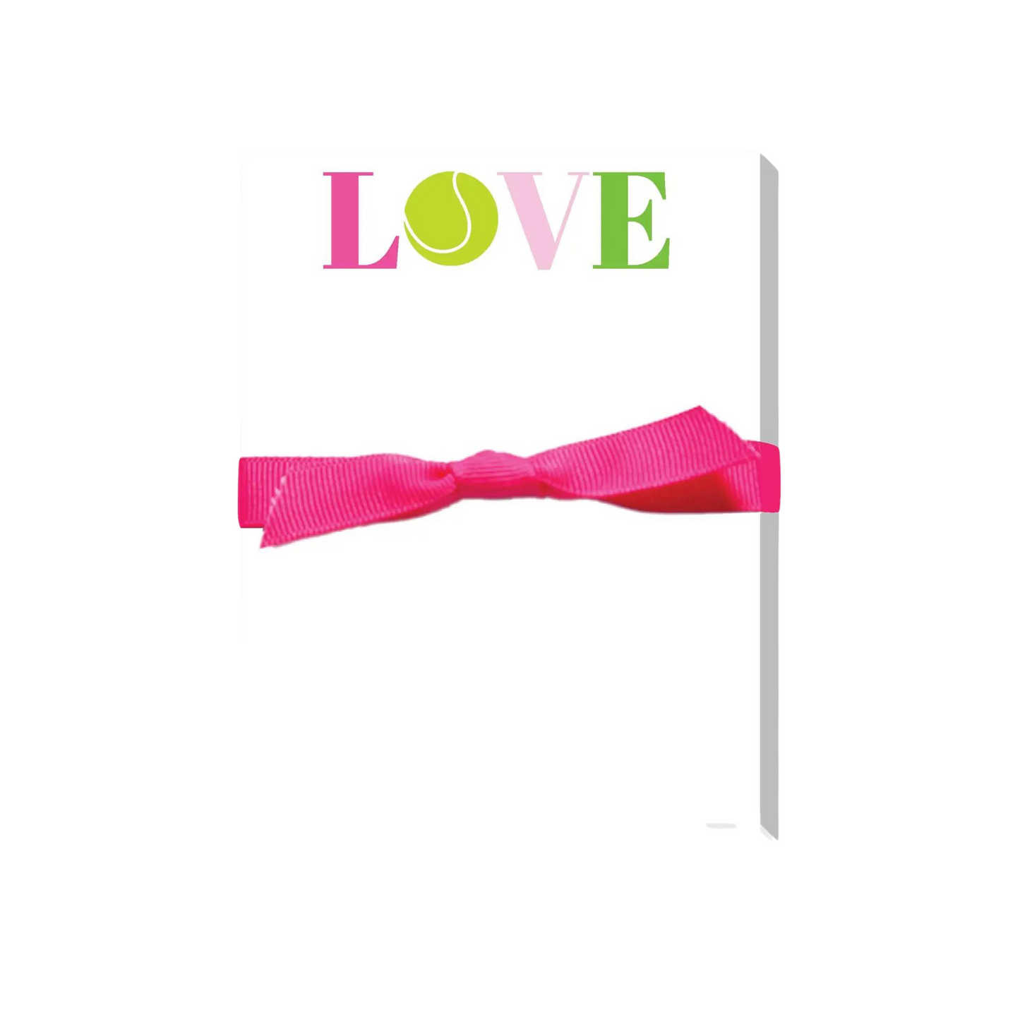 Love Tennis Mini Notepad