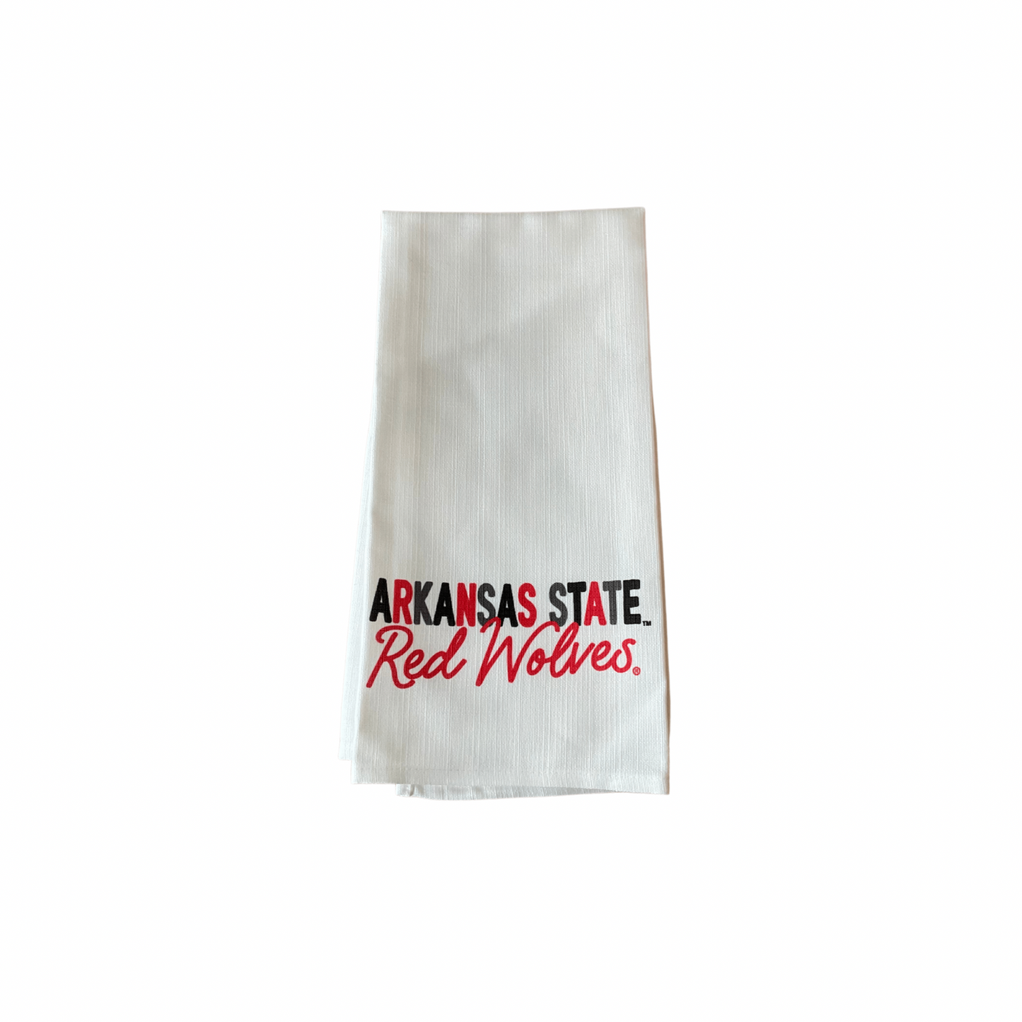 Arkansas State Red Wolves Tea Towel