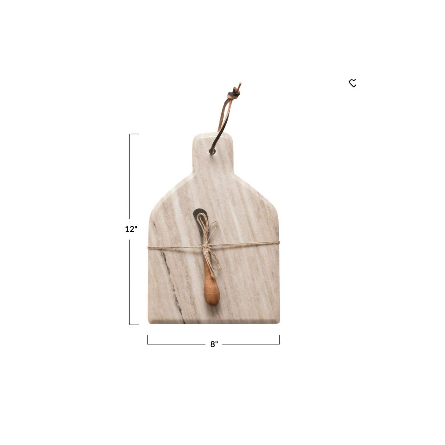 Cheese Cutting Board with Knife