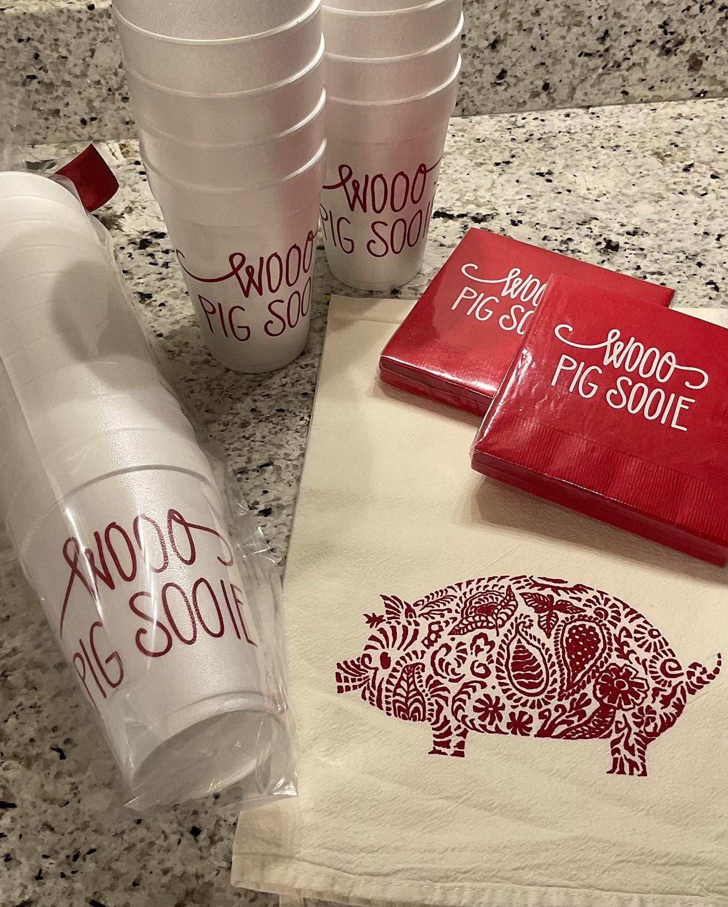 Woo Pig Sooie Beverage Napkins