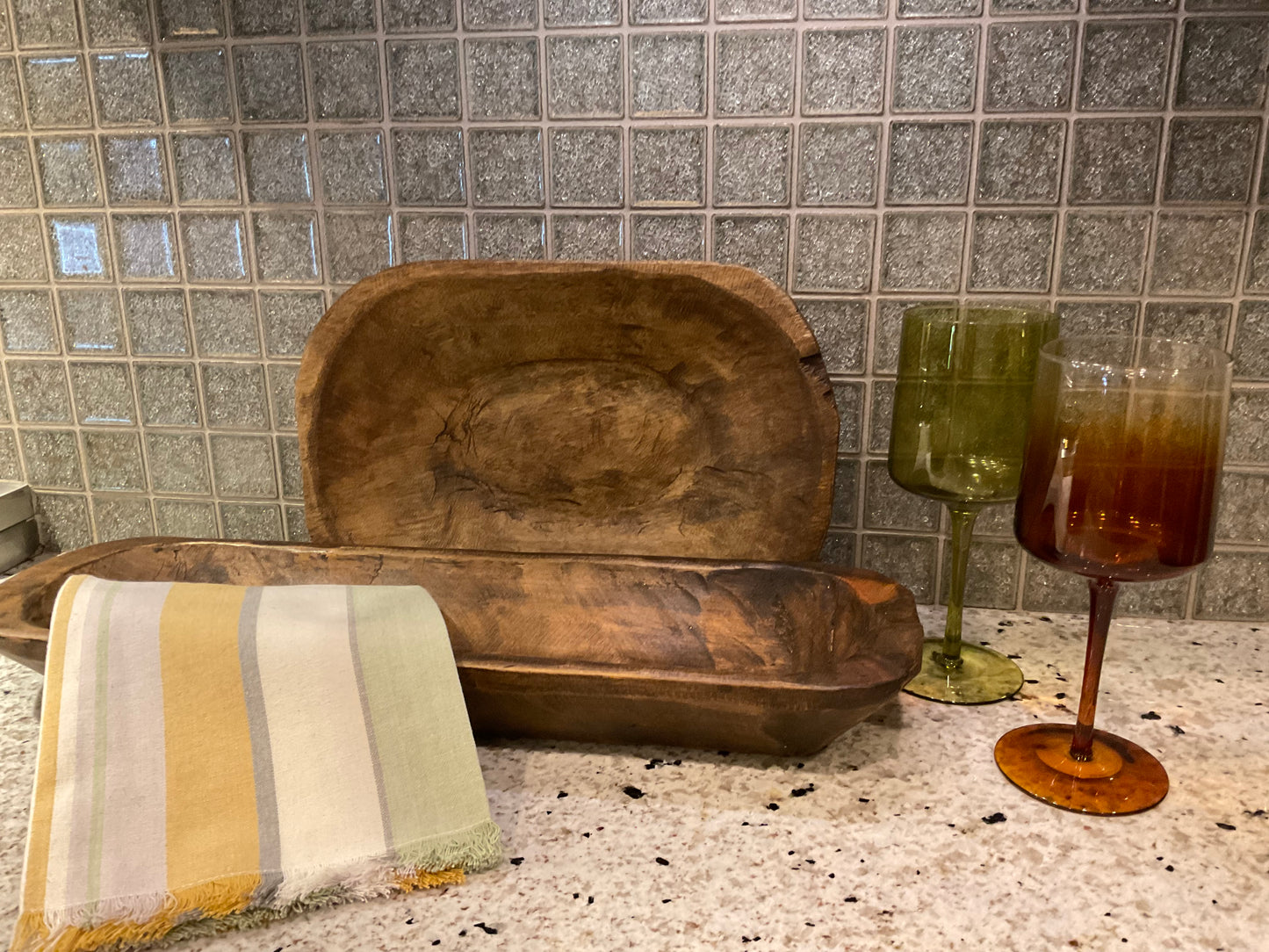 Long Oval Dough Bowl