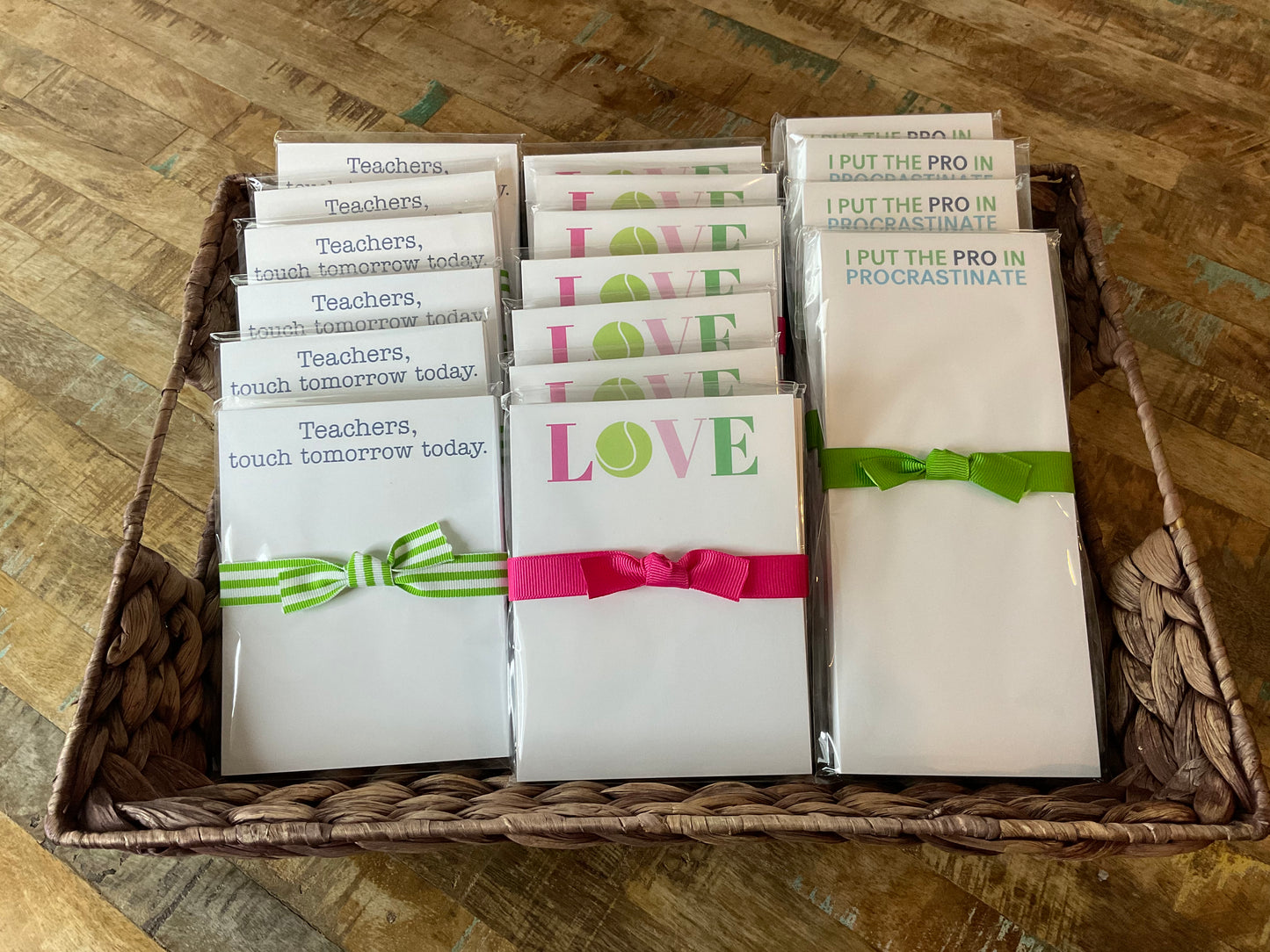Love Tennis Mini Notepad