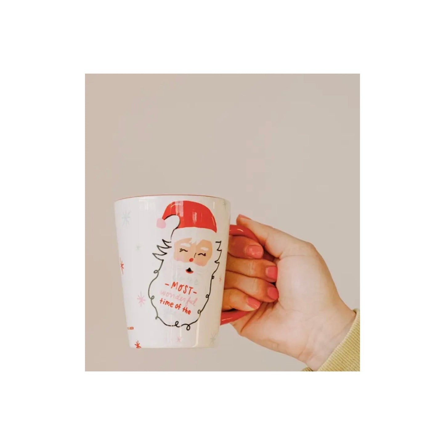 It’s the Most Wonderful Time Santa Mug