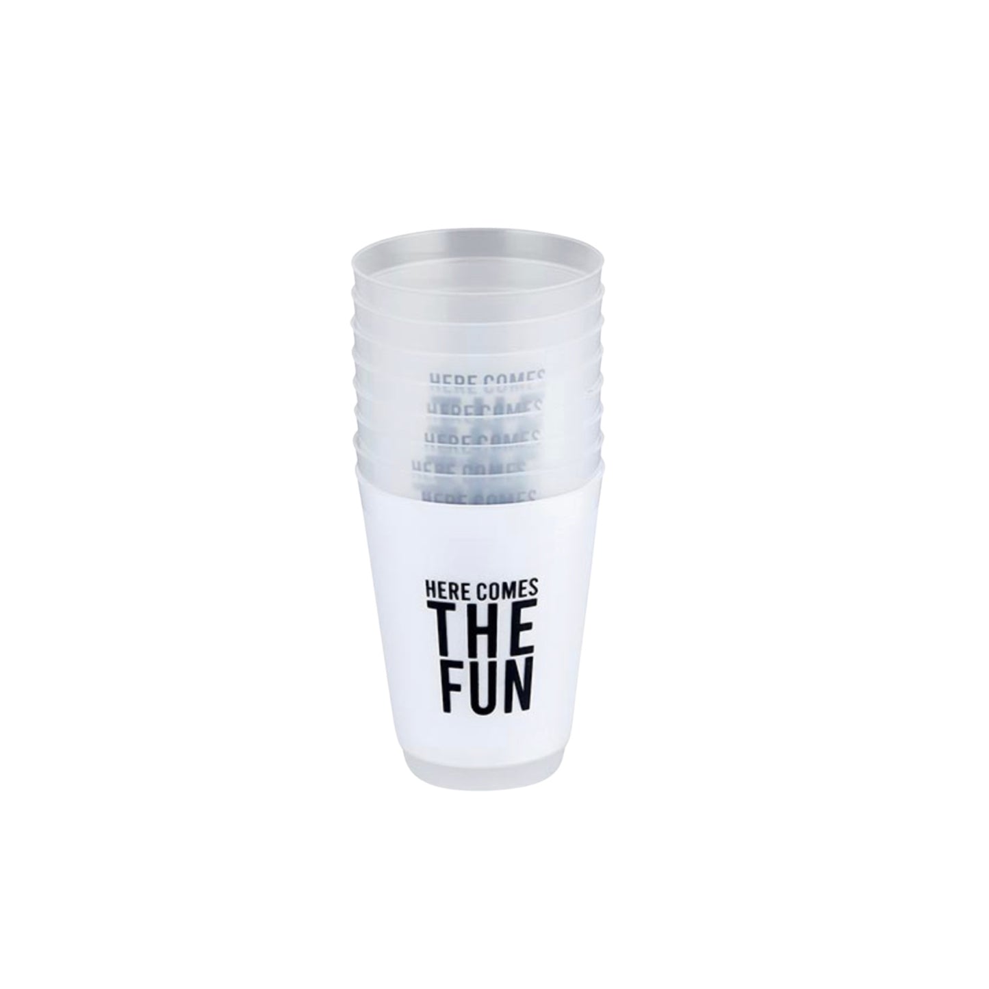 Here Comes the Fun Frost Cups