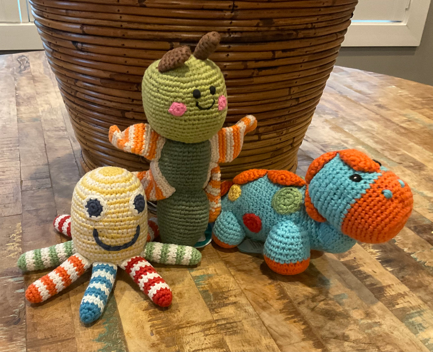Rainbow Octopus Rattle
