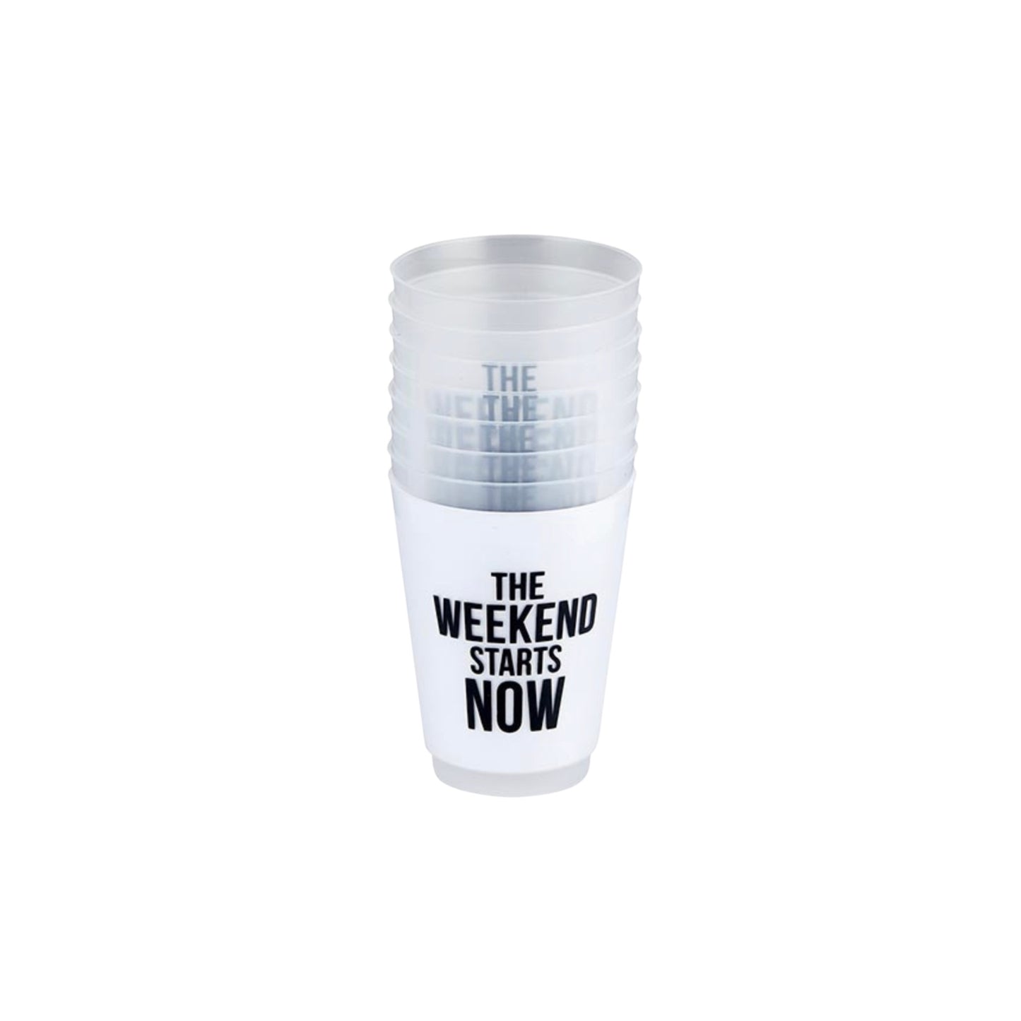 Weekend Starts Now Frost Cups