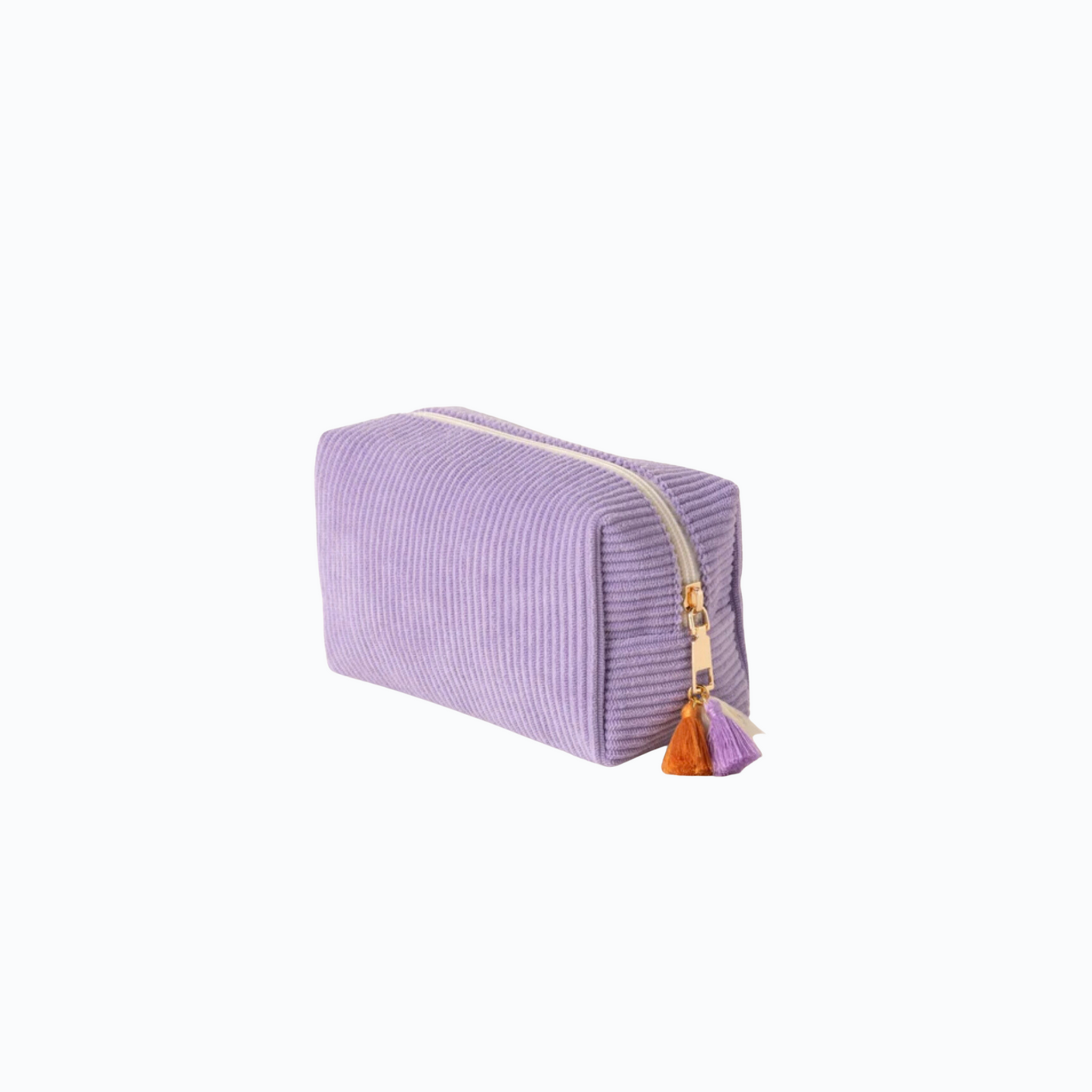 Boxy Zip Pouch- Lilac