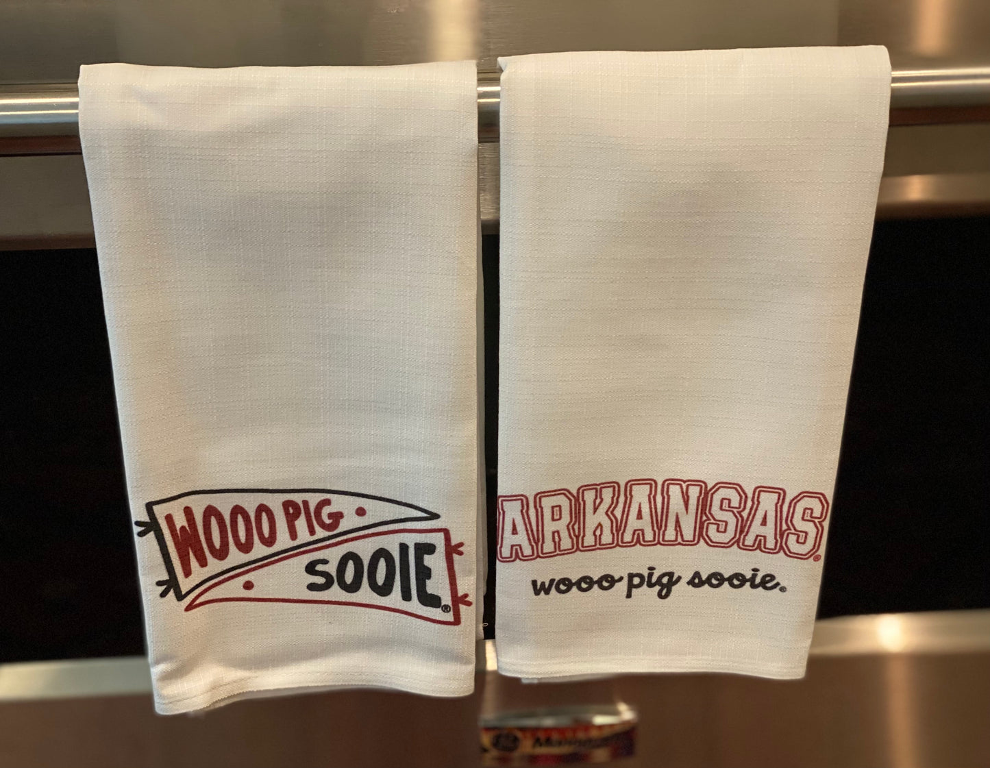 Arkansas Double Pennant Tea Towel