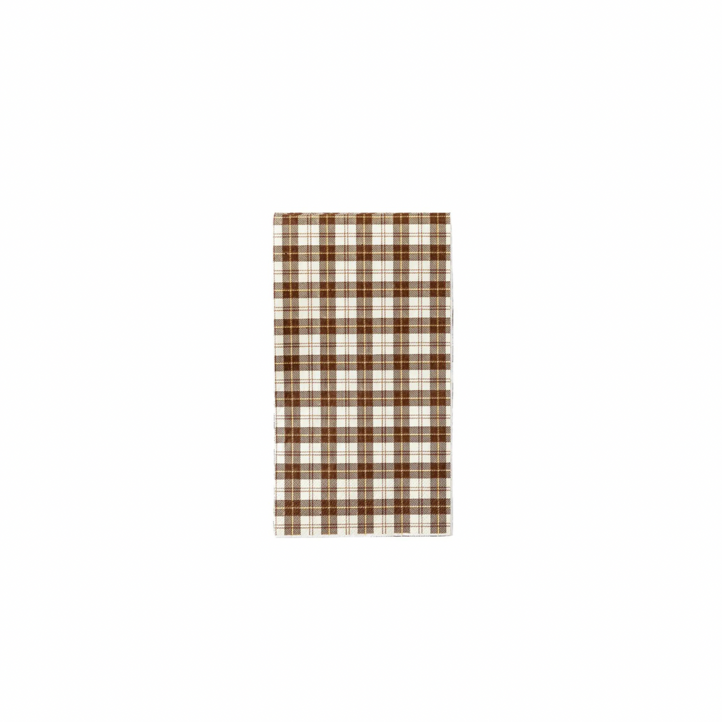 Harvest Plaid Paper Dinner Napkin