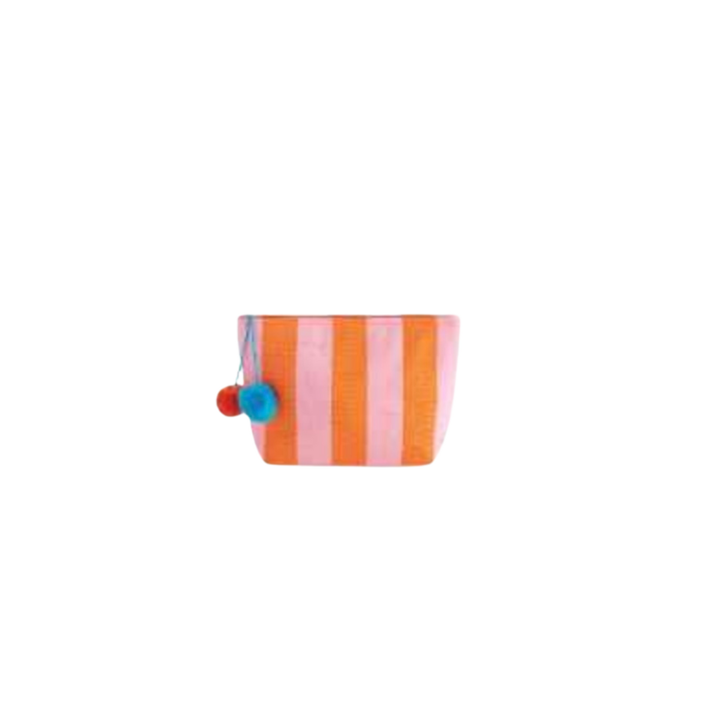 Mirage Zip Pouch- Pink and Orange