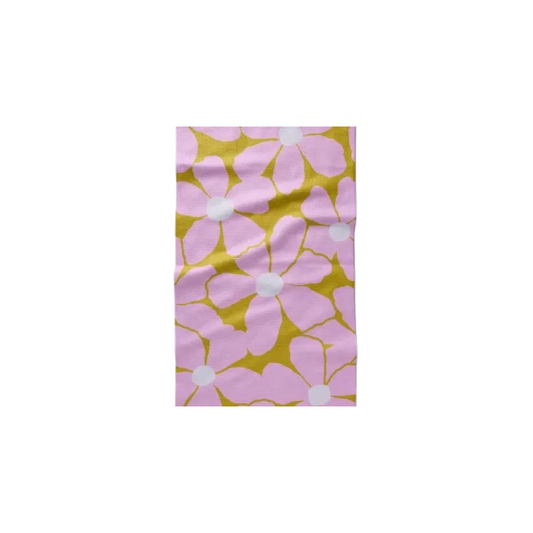 Geometry Mom Bloom Tea Towel