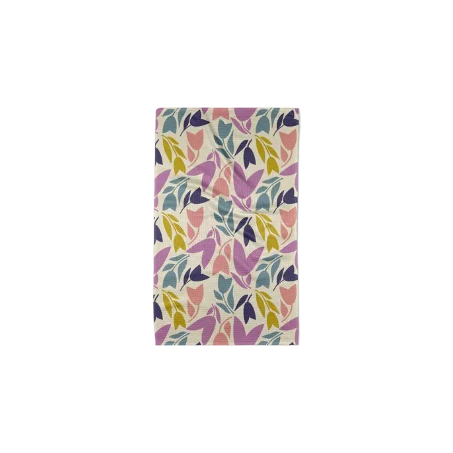 Geometry Tulip Tumble Tea Towel