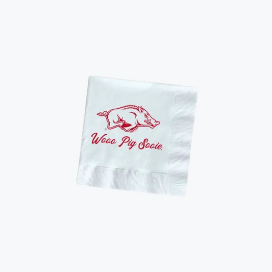 Arkansas Woo Pig Sooie Beverage Napkins