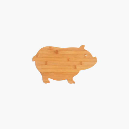 Pig Shaped Serving & Cutting Board