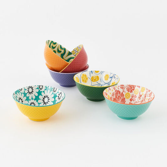 Colorful Patterned Bowls