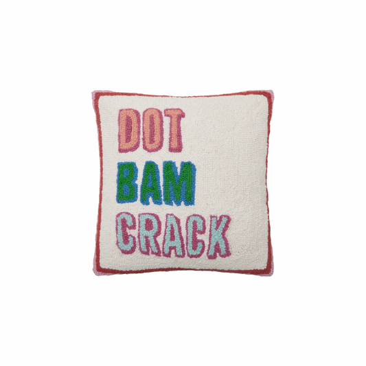 Dot Bam Crack Mahjong Pillow