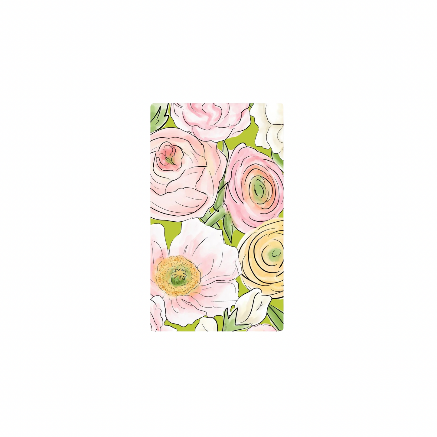 Fabulous Floral Guest Towel