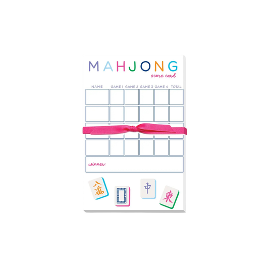 Mahjong Scoring Notepad