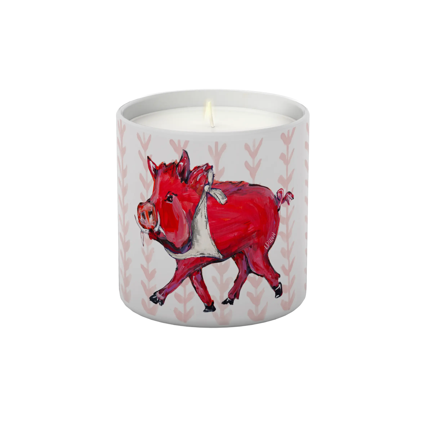 Game Day Razorback Candle
